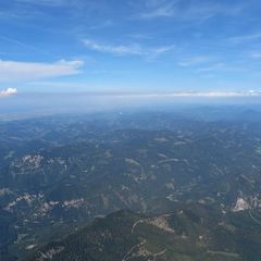 Flugwegposition um 14:04:53: Aufgenommen in der Nähe von Gemeinde Mitterbach am Erlaufsee, Österreich in 2591 Meter